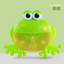 Load image into Gallery viewer, Outdoor Bubble Frog&amp;Crabs Baby Bath Toy Bubble Maker Swimming Bathtub Soap Machine Toys for Children With Music Water Toy