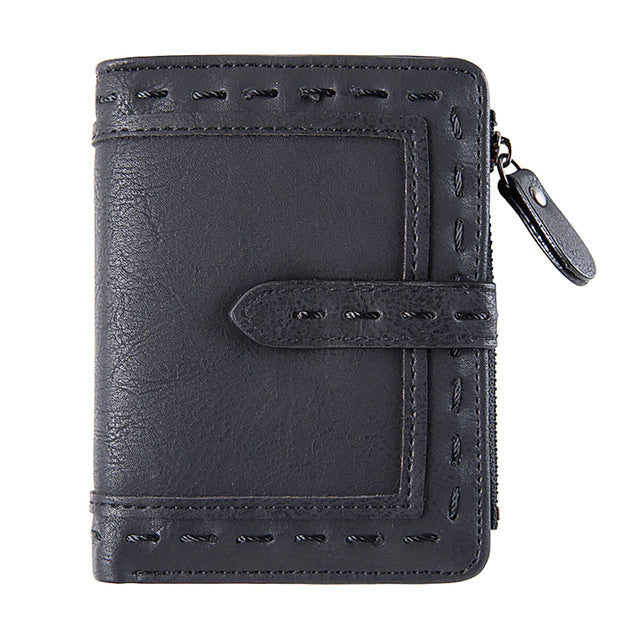 Women's wallet desinger hasp short wallets students wild coin purse card holders girl Pu Leather Women Wallets Luxury Brand 2019