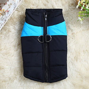 Winter Dog Jacket Warm Pet Dog Clothes Puppy French Bulldog Hoodies Vest Clothing Waterproof Winter Clothes For Small Large Dogs