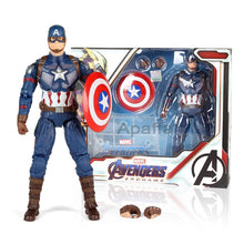 Load image into Gallery viewer, Marvel the Avengers 3 Infinity War Action Figures Captain America Thor War Machine Captain Marvel PVC Collectible Model Toys