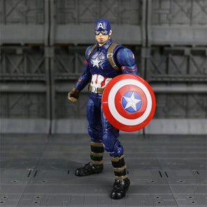 Marvel Avengers Endgame Thanos Spiderman Iron Man Captain America War Machine Thor Action Figure Toy For Boy Gift