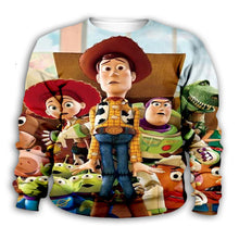 Load image into Gallery viewer, New fashion Children Sweatshirt 3D Toy Story 4 Print Kids Hoodies Simple Hip Hop Casual Jackets Hipster Boys Coat girl Clothing