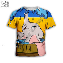 Load image into Gallery viewer, Mother&amp;Kids baby anime Dumbo Print 3D Hoodies zipper Boy Girl Sweatshirt children&#39;s clothing daughter jacket/shorts/pants/tshirt