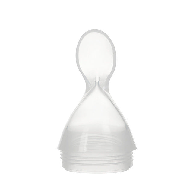 mamadeira Newborn Baby Bottle Leak-proof Food Dispensing Spoon Juice Cereal Feeding Bottle Spoon Food Supplement Cereal Bottles