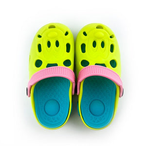Waterproof non-slip wear-resistant silicone breathable shoes boys and girls beach hole shoes cartoon Children's Shoes Sandals
