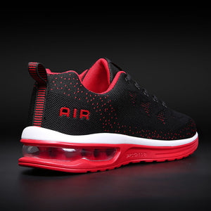 Men Casual Shoes Breathable Fly Weaving Sneakers Men Air Cushion Comfortable Lace-Up Outdoor Stability Jogging Footwear 38-45