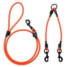 Load image into Gallery viewer, New Double Dog Leash Linker Pet Product PVC Dogs Dual Lead Twin Way Walk Strap Leads Set For Two big Small Dogs Puppy NoTangle