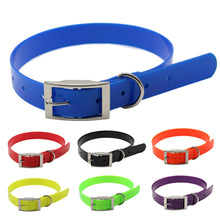 Load image into Gallery viewer, pet dog collar High quality TPU+Nylon night glowing Reflective night Safety collars deodorant waterproof collar pet supplies