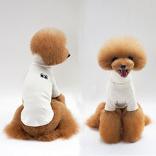 Load image into Gallery viewer, Pet Clothes Dog Sweater Turtleneck big eyes Cotton T-shirt Spring Autumn fashion Leisure Dog For Small Dog Large Dogs Chihuahua