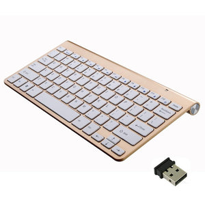 Senior 2.4Ghz Wireless USB Keyboard & Mouse Combo Keyboard + USB Receiver Set For Macbook Laptop PC Windows XP/8/10 Desktop Mice