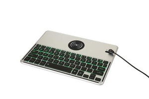 Universal Backlight Wireless Bluetooth 3.0 Keyboard For iPad iPro Air 2 Microsoft Android Wireless Charger Smart Tablet Keyboard