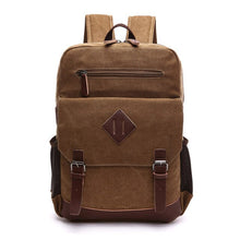 Load image into Gallery viewer, Vintage Multifunction Men Canvas Backpack Laptop Shoulder Bag Casual Trevel Unisex Large Capacity Moshila