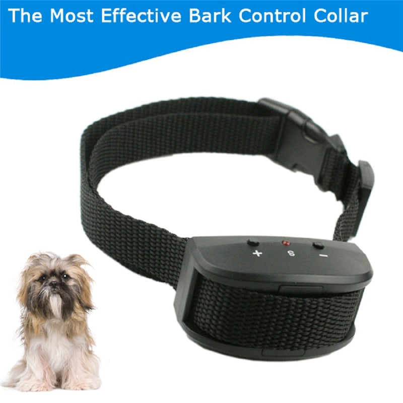 Newest type KD663S Pet Dog Anti Barking Bark Stop Training Sound Shock Collar Controller Pet Products Supplies