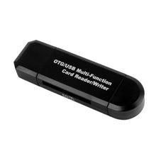 Load image into Gallery viewer, Universal High-speed 2 In 1 USB 2.0 OTG Card Reader Flash Drive USB OTG TF/SD Card For Android phone Computer PC Extension Port