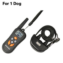 Load image into Gallery viewer, Wodondog Dog Training Collar Electric Shock Collar For Dogs Waterproof Remote  Rechargeable Bark With Behavior Training Collars