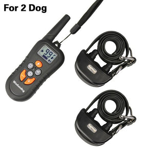 Wodondog Dog Training Collar Electric Shock Collar For Dogs Waterproof Remote  Rechargeable Bark With Behavior Training Collars