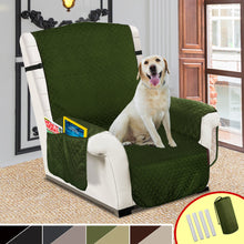 Load image into Gallery viewer, Recliner Cover Waterproof Quilted Sofa Cover For Pet Dog and Kids Couch Slipcover Furniture Protector