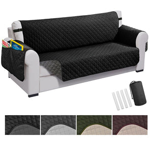 Recliner Cover Waterproof Quilted Sofa Cover For Pet Dog and Kids Couch Slipcover Furniture Protector